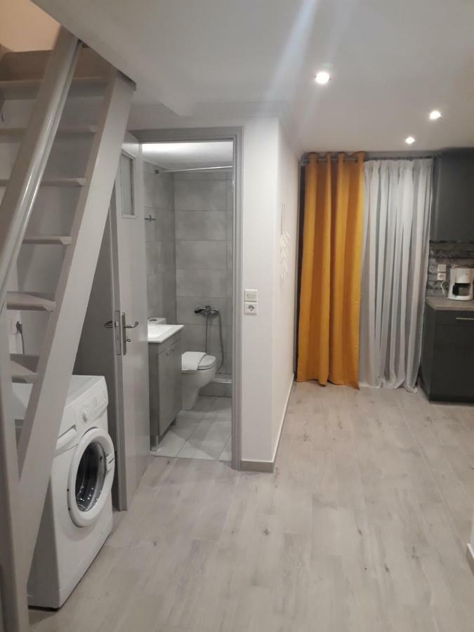 Asterias Apartment Skyros Bagian luar foto